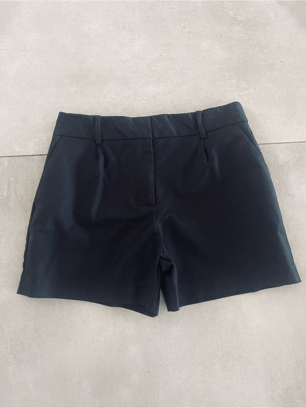 Zara Classic High-Rise Black Women’s Shorts
